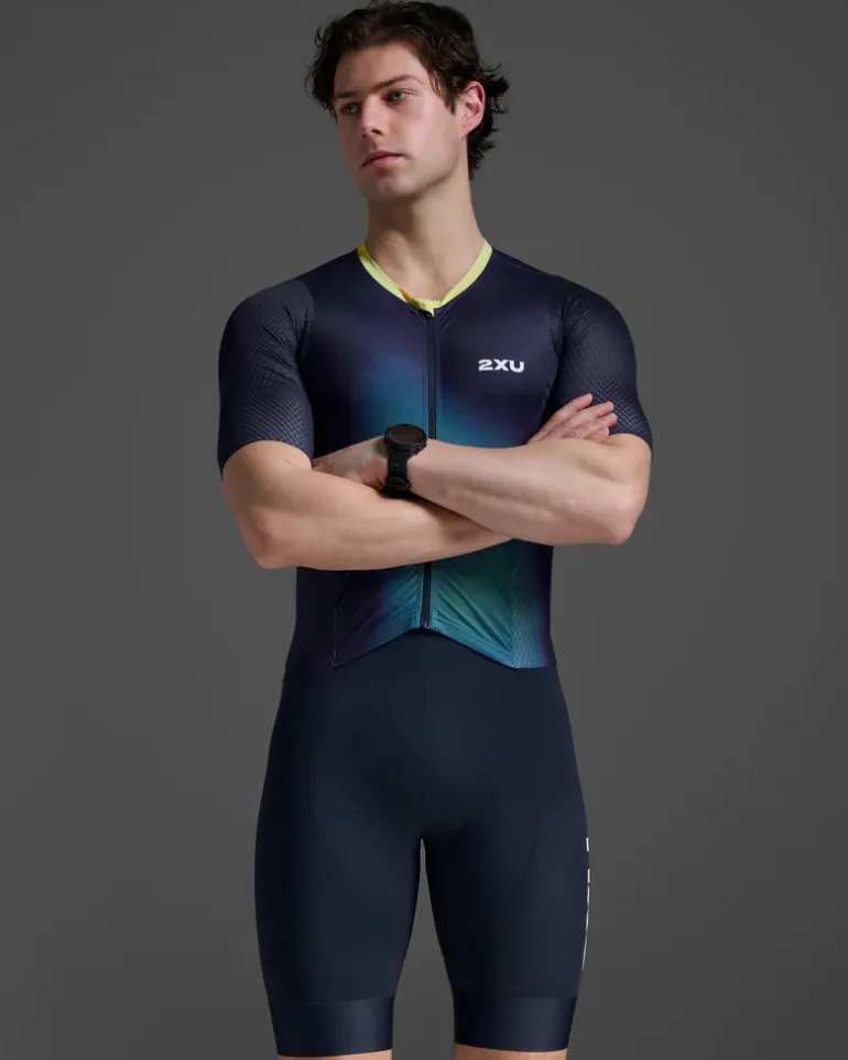 Aero Hex Sleeved Trisuit