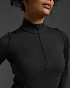 Flex 1/2 Zip Long Sleeve