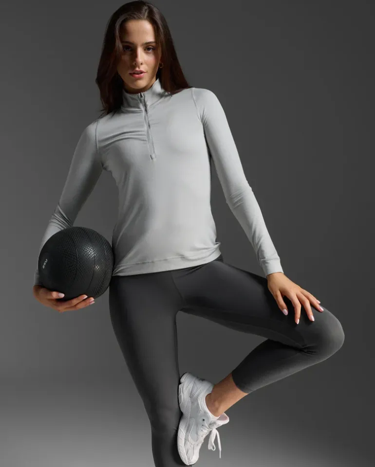Flex 1/2 Zip Long Sleeve