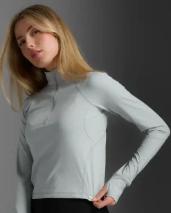 Flex Waffle 1/2 Zip Long Sleeve