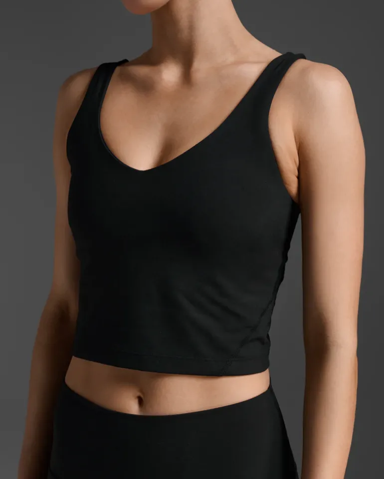 Fluid Longline Bra