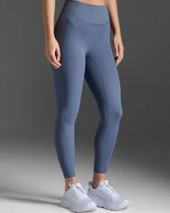 Ribbed Hi-Rise Compression Tights