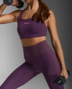 Ribbed Longline Low Impact Bra