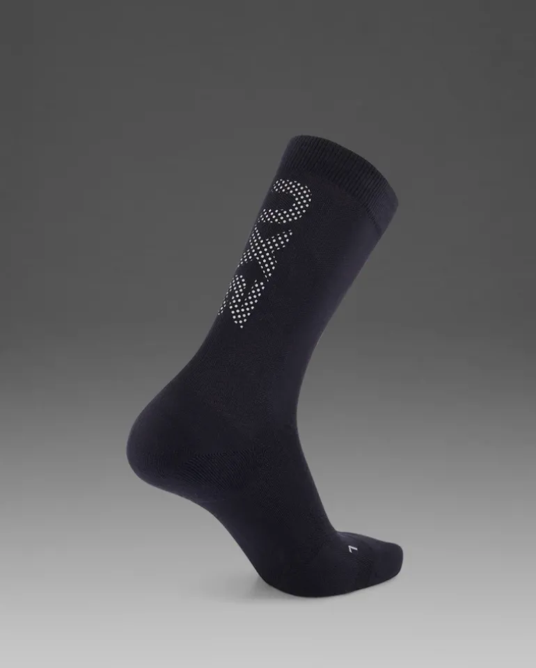 Vectr Reflective Crew Socks